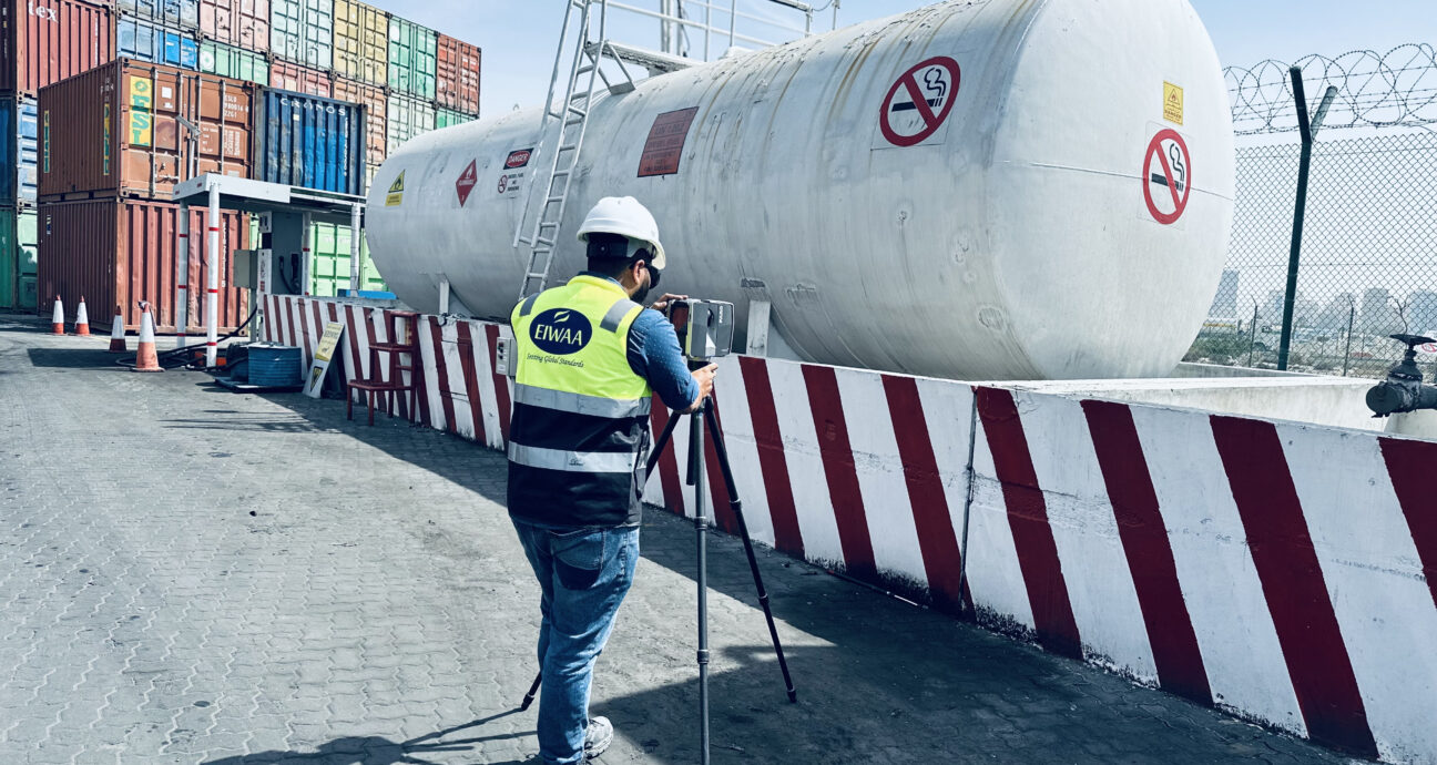 Storage tank calibration service in angola