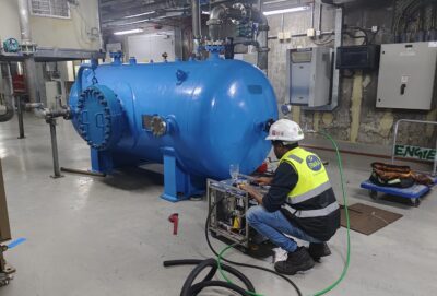 Pressure testing service in angola